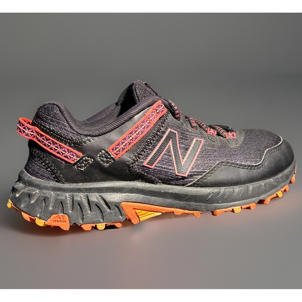 New Balance 410v6 Trail Running Shoes Black Pink WT410SB6 Womens 6.5
